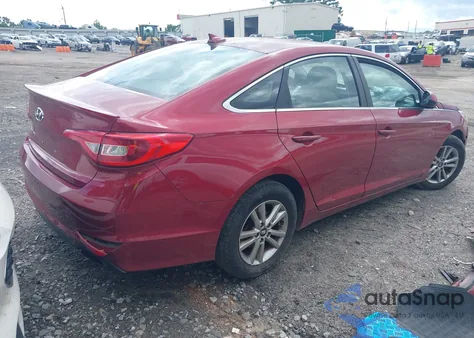 2016 Hyundai Sonata Se from USA, damaged, VIN 5NPE24AF1GH275982